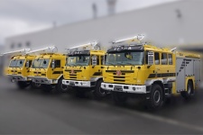 Technická přejímka hasičských vozidel pro Senegal