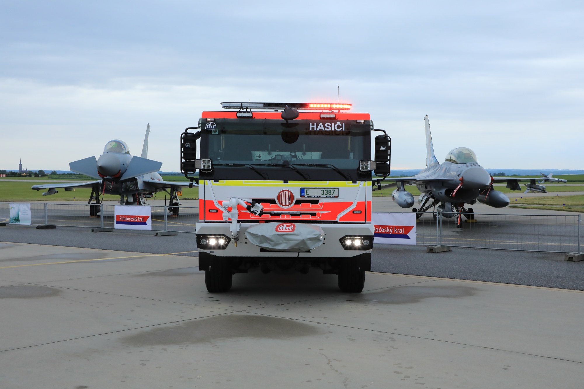 CAS 20 - TATRA FORCE 4x4 na DOD letiště Čáslav